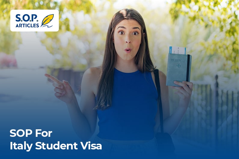 SOP For Italy Student Visa