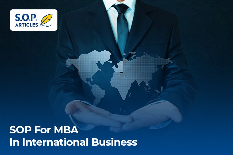 SOP For MBA in International Business