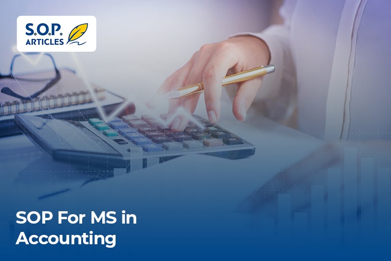 SOP for MS in Accounting